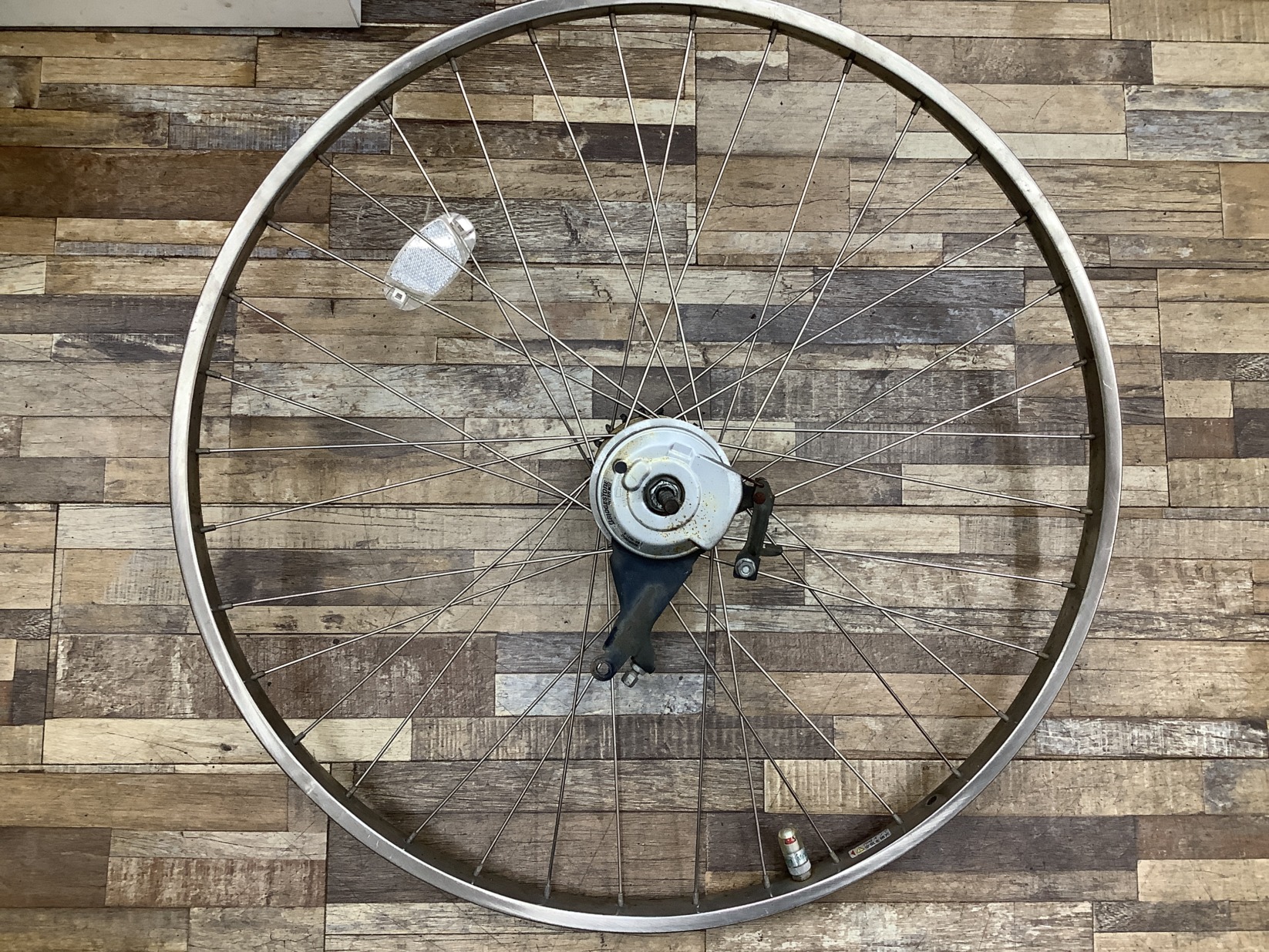 W7 BRIDGESTONE Assista polku ブリヂストン アシスタポルク (AP684)26インチ リアホイール