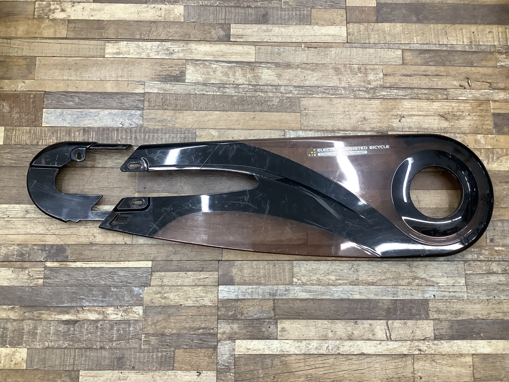 K232 Panasonic ViVi STYLE DX パナソニック ビビスタイル・DX(BE-ENDS635R)26インチ 電動アシスト自転車 チェーンカバー