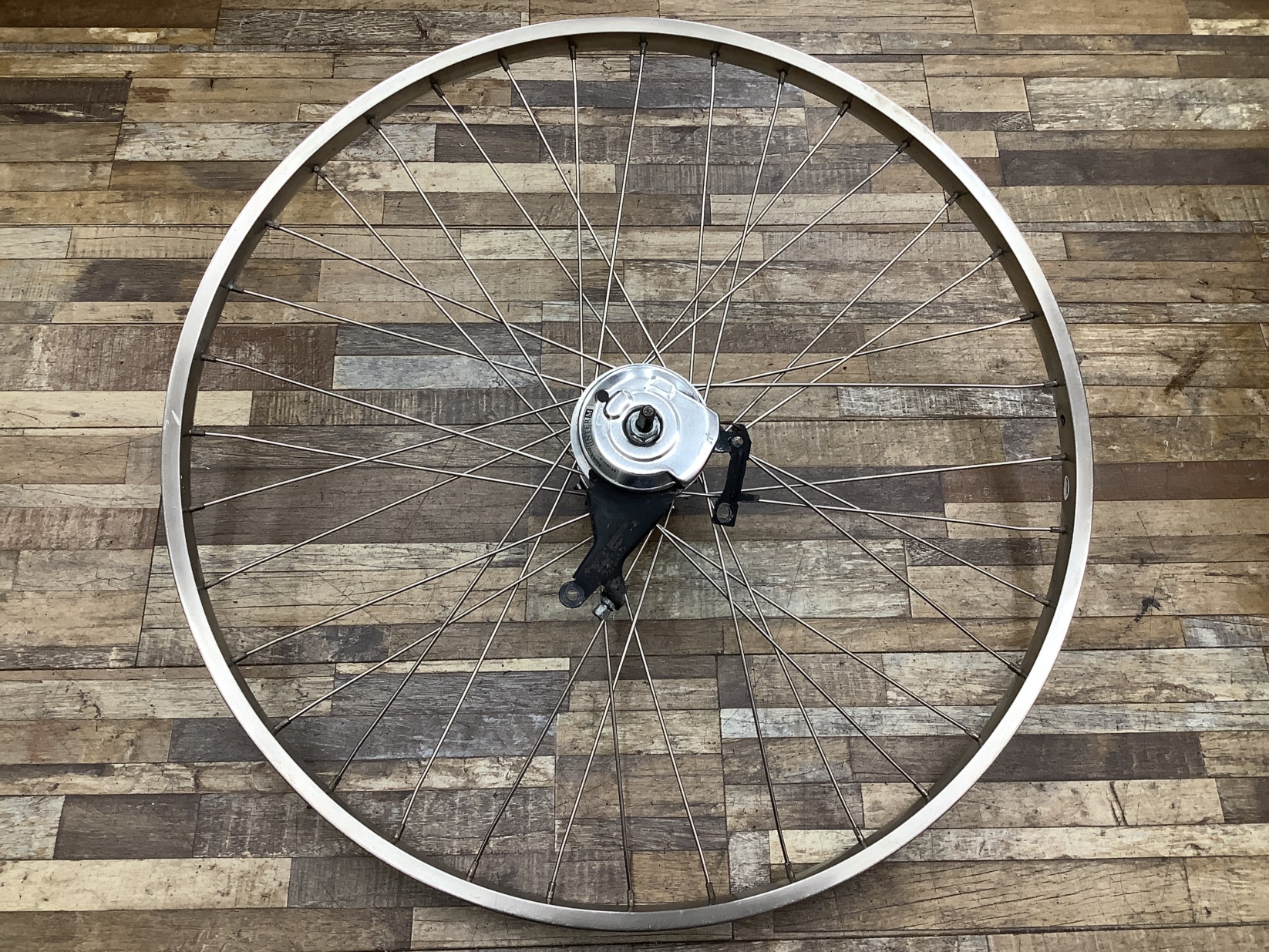 W78 Panasonic Gyutto パナソニック ギュット(BE-ENM634R)26インチ 電動アシスト自転車 ホイール