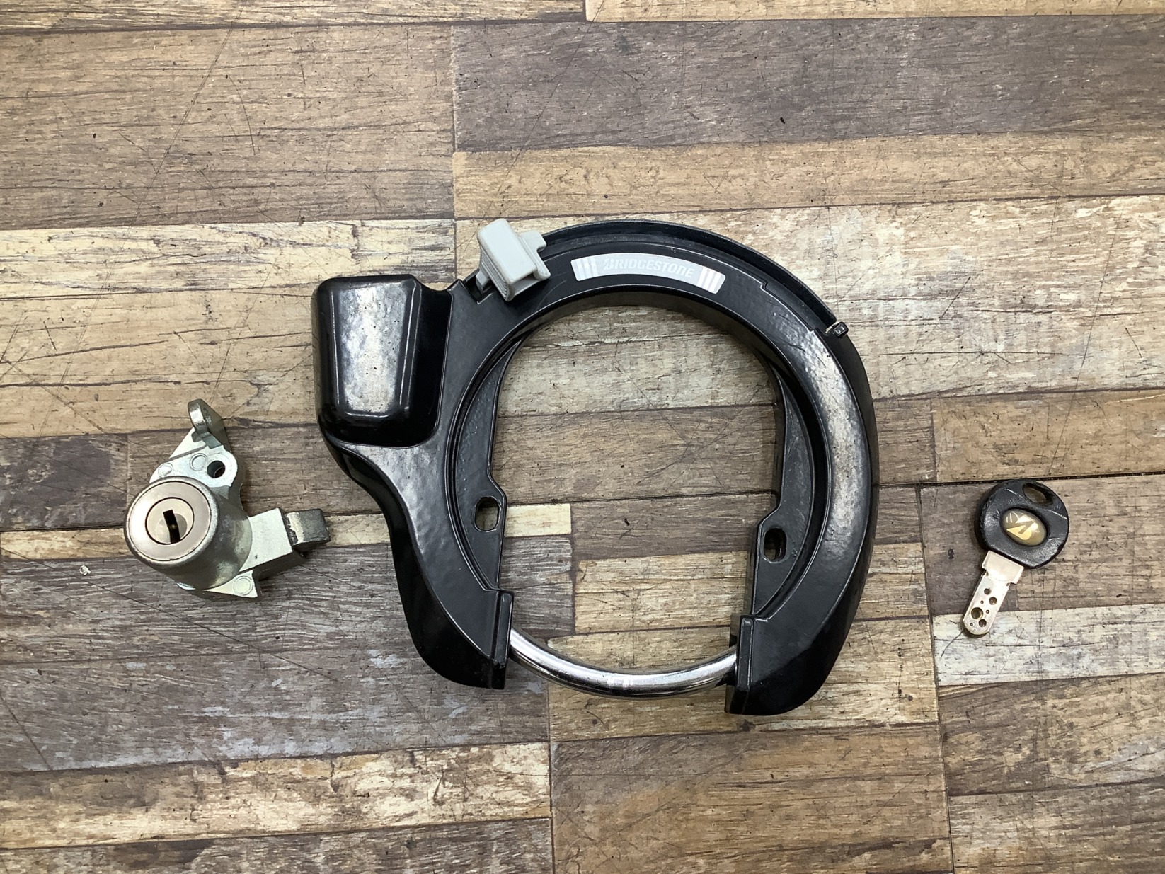 K244 BRIDGESTONE HYDEE.II ブリヂストン ハイディーツー(HY626C)26インチ 電動アシスト自転車 カギ キーセット