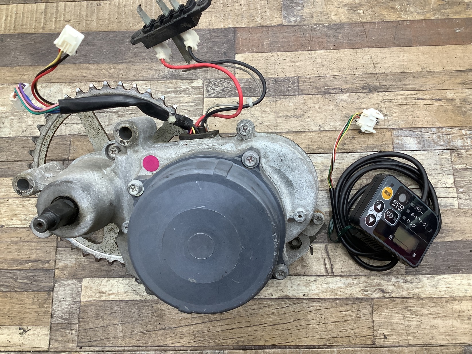 K267 Panasonic Gyutto パナソニック ギュット(BE-ENM634P)26インチ 電動アシスト自転車 モーター エンジン