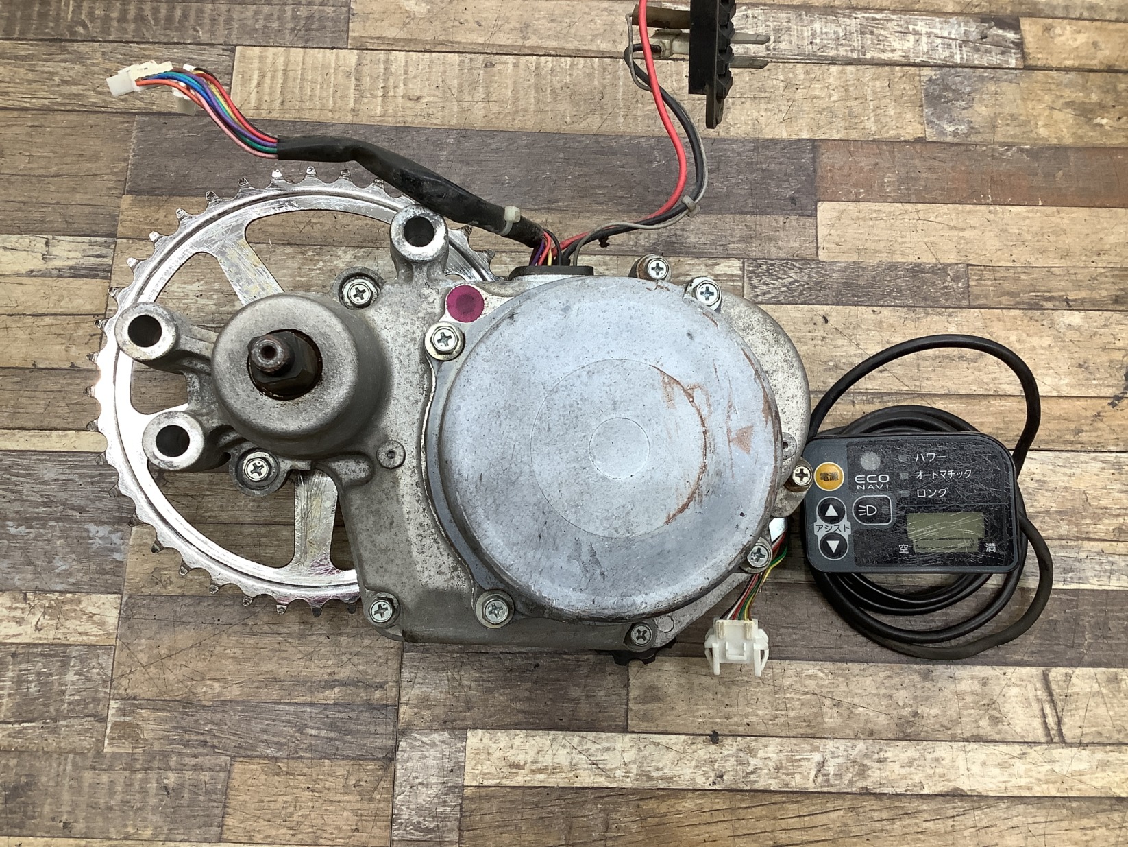 K268 Panasonic Lithium ViVi DX パナソニック リチウムビビ・DX(BE-ENDS634T)26インチ 電動アシスト自転車 モーター エンジン