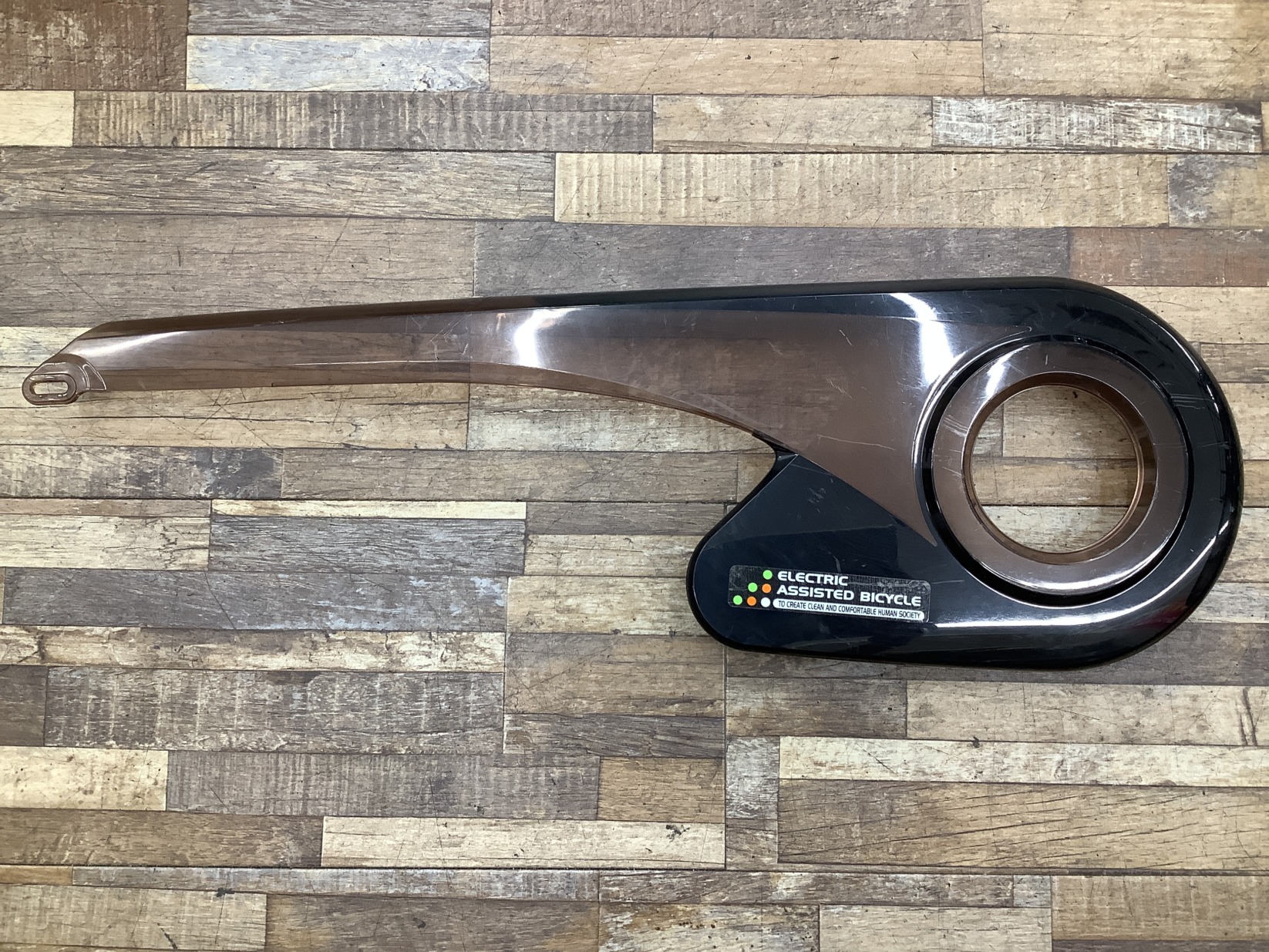 K277 Panasonic ViVi DX CITY パナソニック ビビ・DX・シティ(BE-ENDT734R2)27インチ 電動アシスト自転車 チェーンカバー