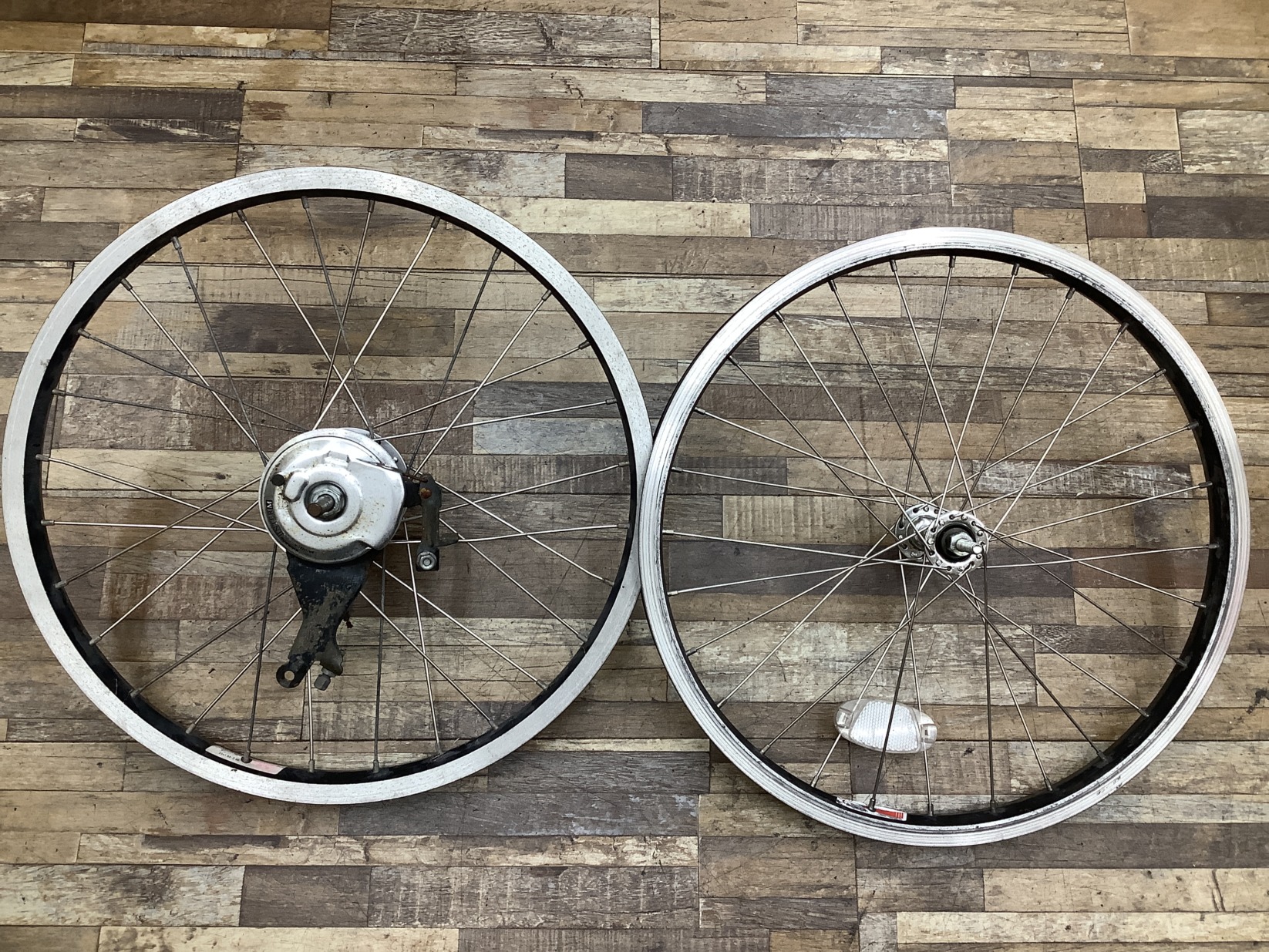 W70 YAMAHA PAS Babby ヤマハ パス バビー(PM20B)20インチ 電動アシスト自転車 電動アシスト自転車 前後ホイールセット