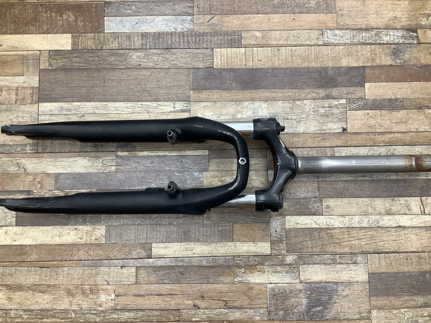 K302 Panasonic Hurryer パナソニック ハリヤ(BE-ENH67B)26インチ 電動アシスト自転車 フロントフォーク