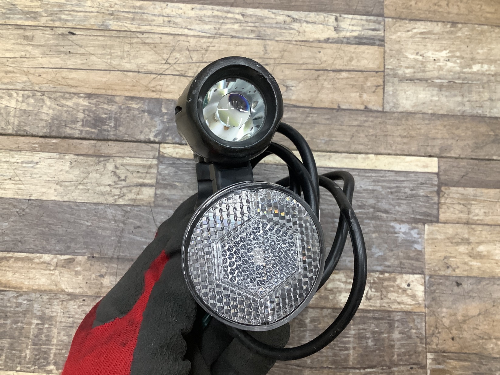 K302 Panasonic Hurryer パナソニック ハリヤ(BE-ENH67B)26インチ 電動アシスト自転車 LEDライト