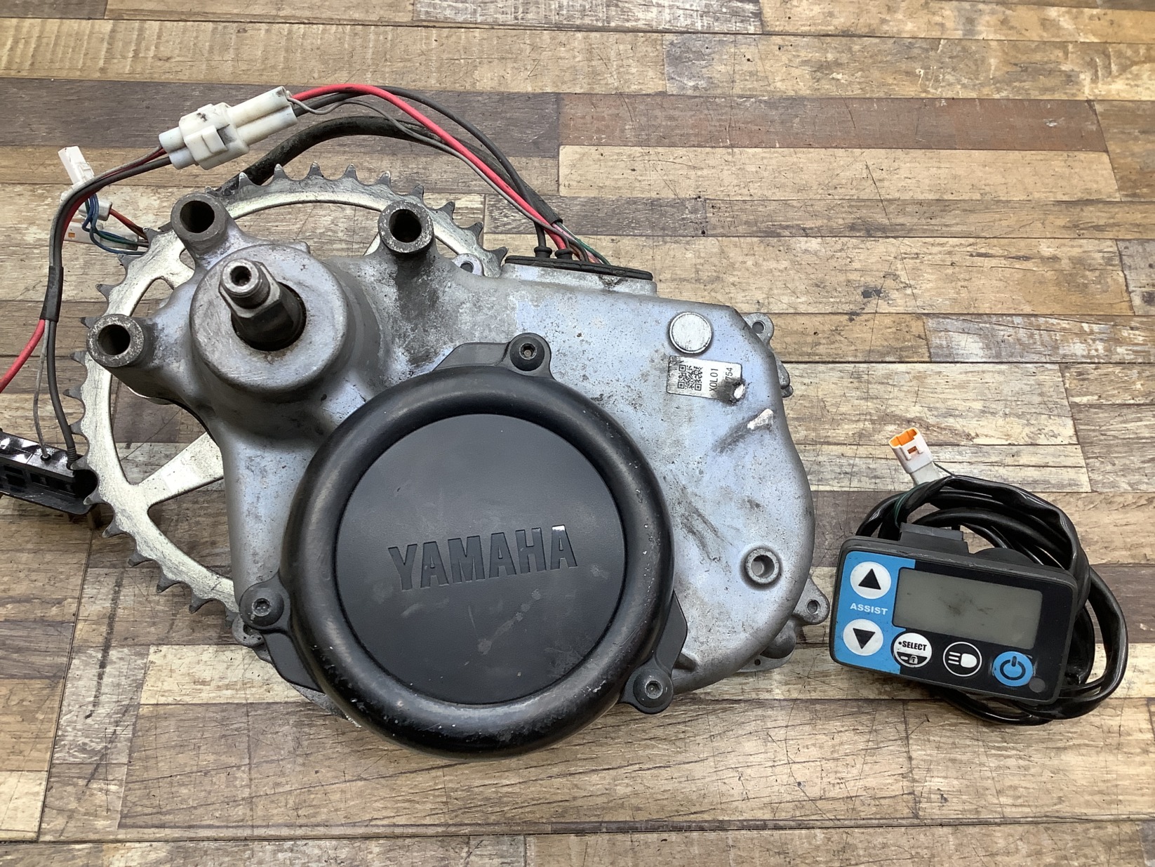 K324 YAMAHA PAS Ami ヤマハ パス アミ(PA26A)26インチ 電動アシスト自転車 モーター エンジン