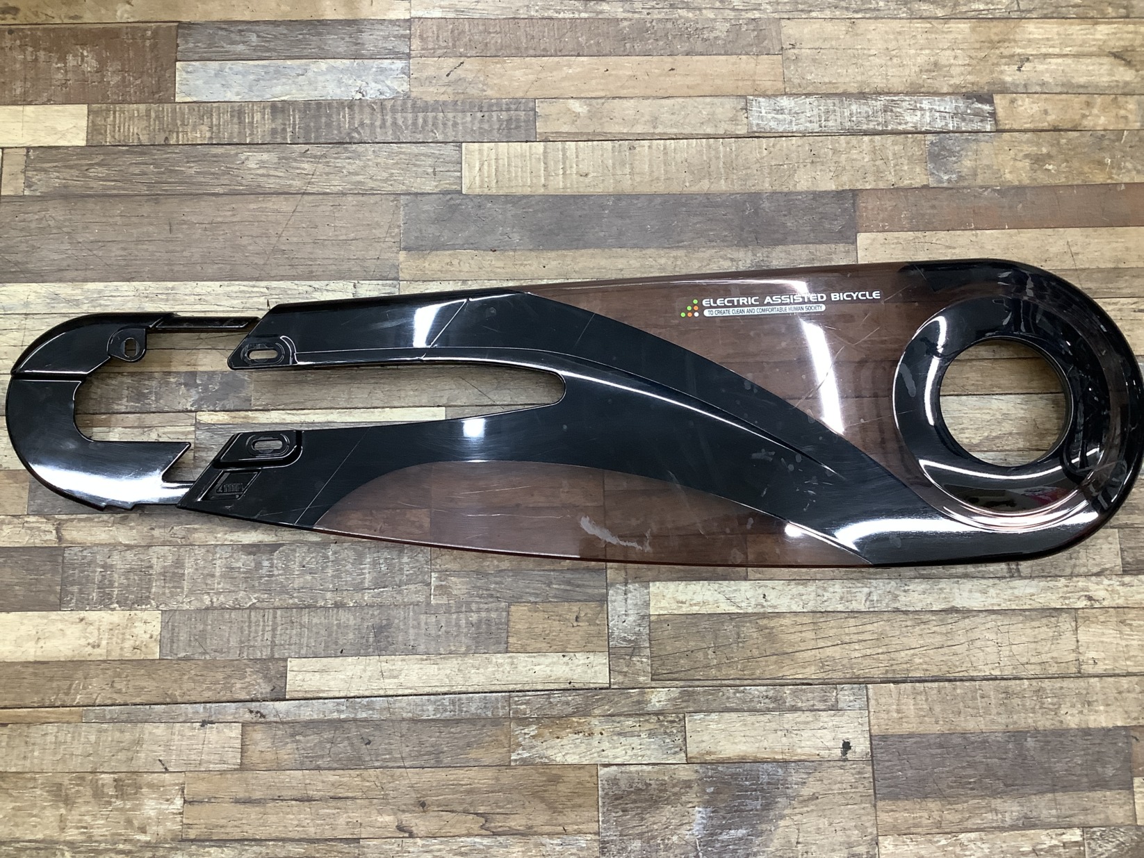 K359 Panasonic ViVi STYLE DX パナソニック ビビスタイル・DX(BE-ENDS635R)26インチ 電動アシスト自転車 チェーンカバー