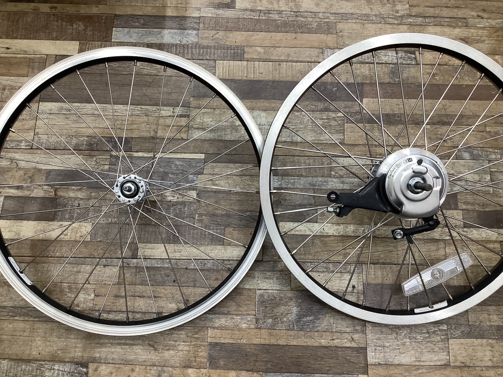 W116 YAMAHA PAS Kiss mini un ヤマハ パス キッス ミニ アン(PA20KXL)20インチ 電動アシスト自転車 前後ホイールセット