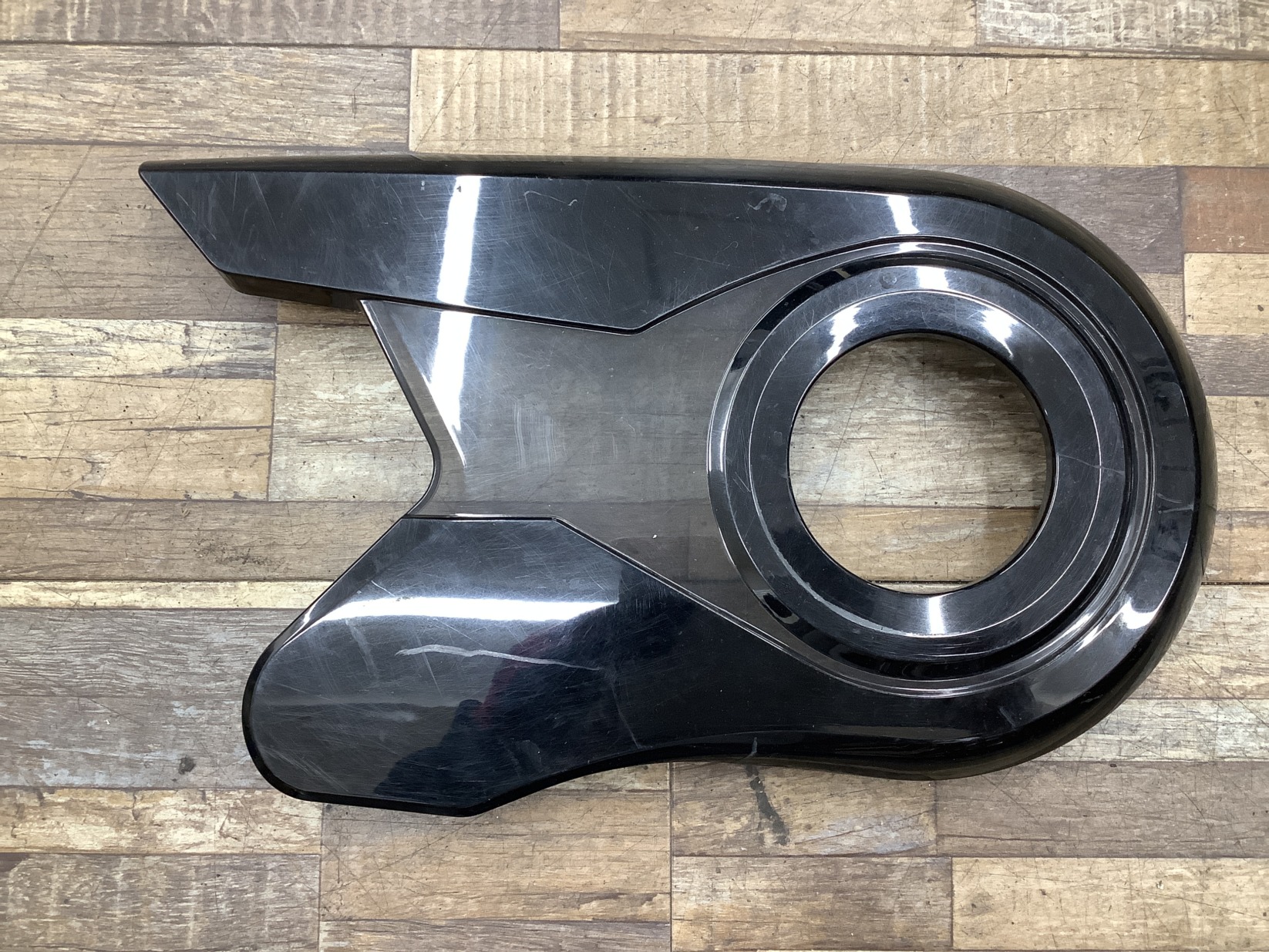 K383 Panasonic VELO-STAR パナソニック ベロスター(BE-ELVS772B)700×38C 電動アシスト自転車 チェーンカバー