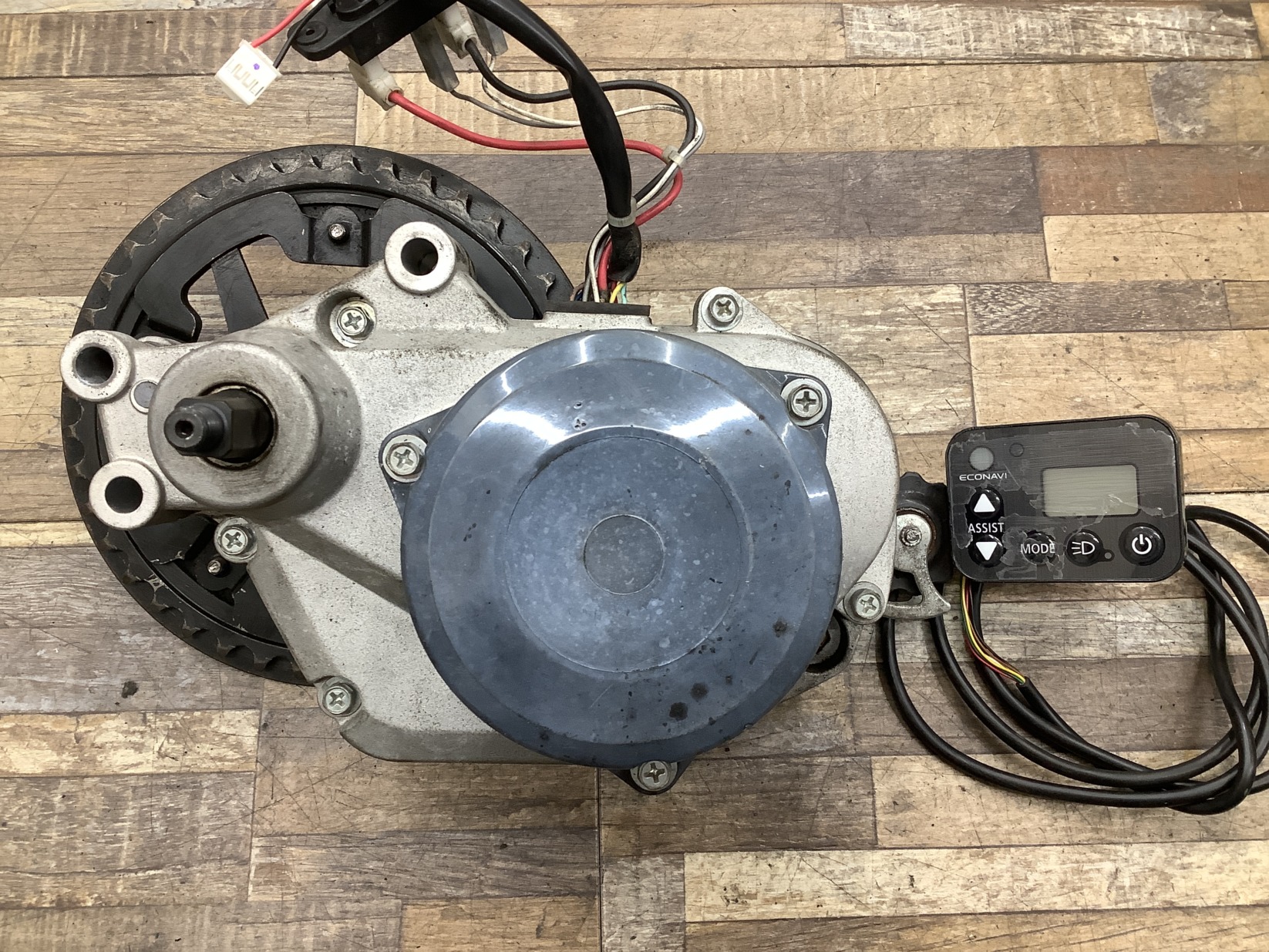 K383 Panasonic VELO-STAR パナソニック ベロスター(BE-ELVS772B)700×38C 電動アシスト自転車 モーター エンジン