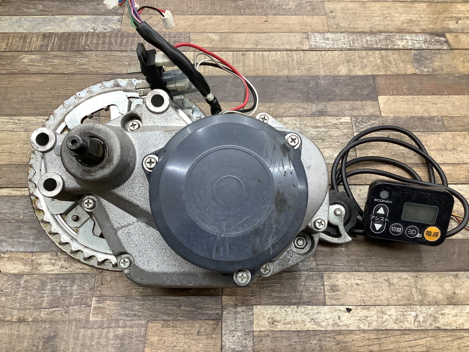 K388 Panasonic Hurryer パナソニック ハリヤ(BE-ELH42F)26インチ 電動アシスト自転車 モーター エンジン