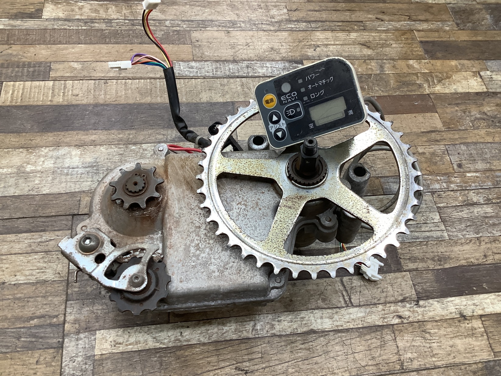 K391 Panasonic Lithium ViVi DX パナソニック リチウムビビ・DX (BE-END634S)26インチ 電動アシスト自転車 モーター エンジン