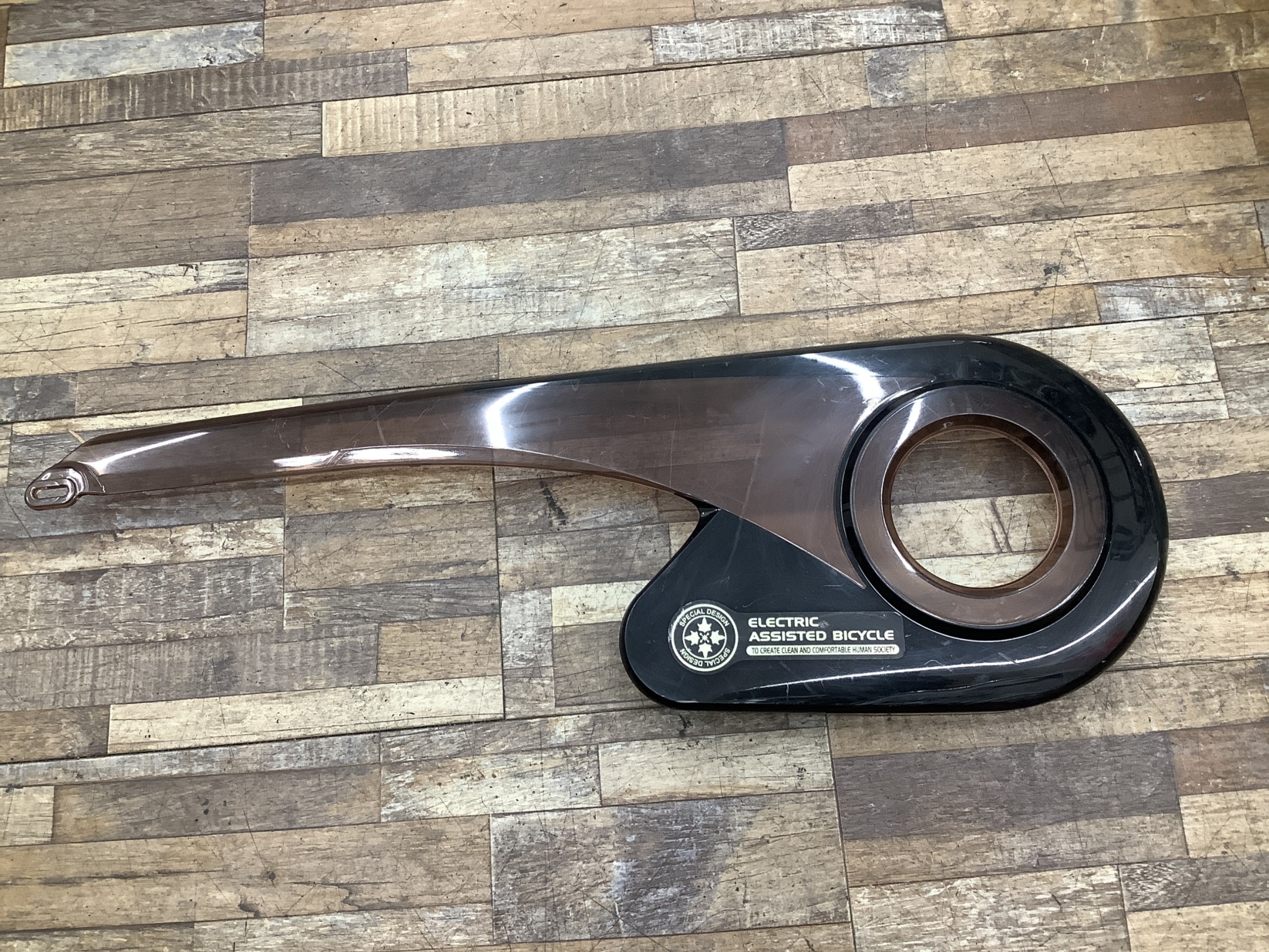 K393 Panasonic ViVi Style DX パナソニック ビビスタイルDX(BE-ENDS63B)26インチ 電動アシスト自転車 チェーンカバー