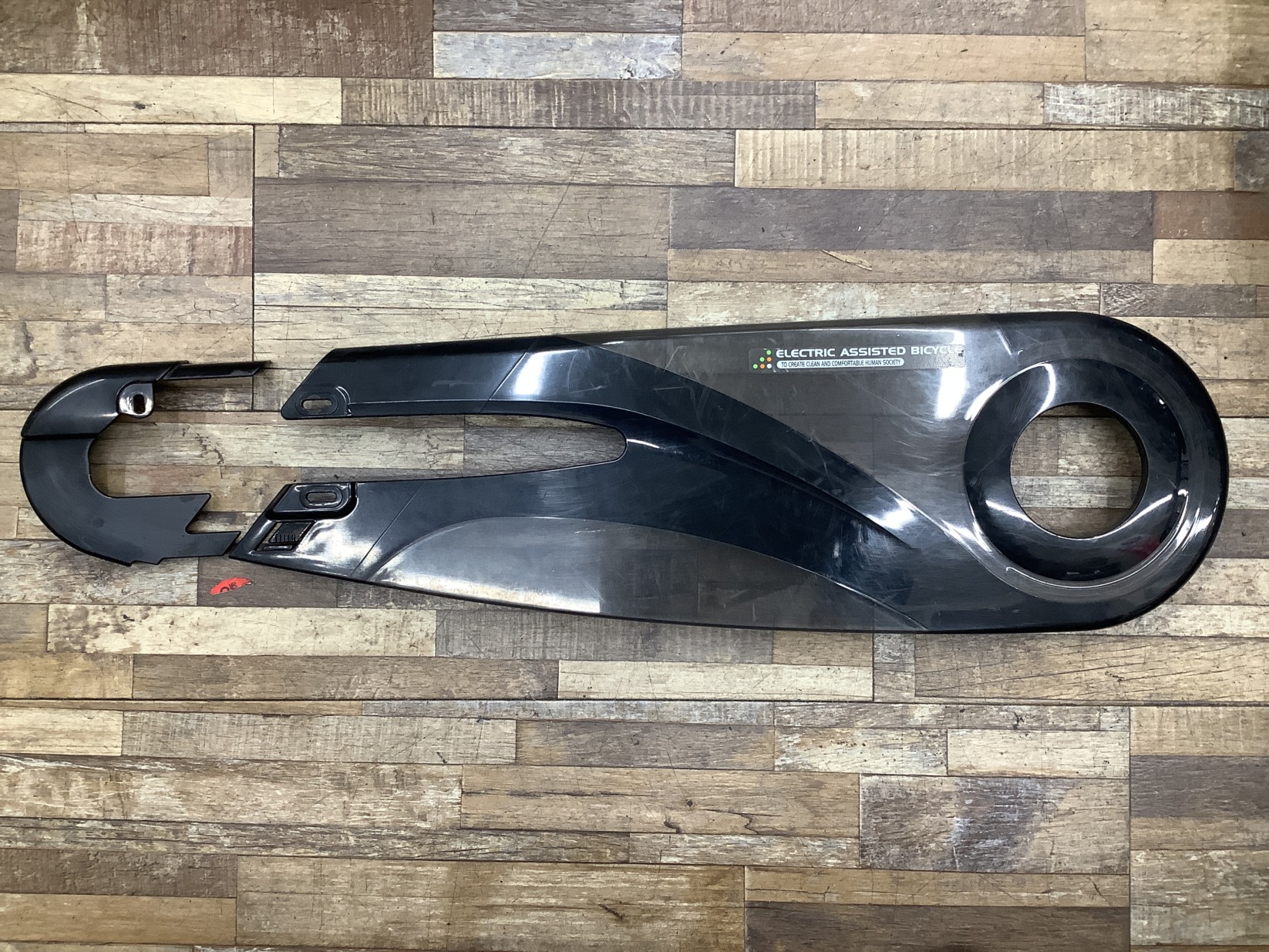 L17 Panasonic Gyutto Plus パナソニック ギュット・プラス(BE-ENMP636B2)26インチ 電動アシスト自転車 チェーンカバー