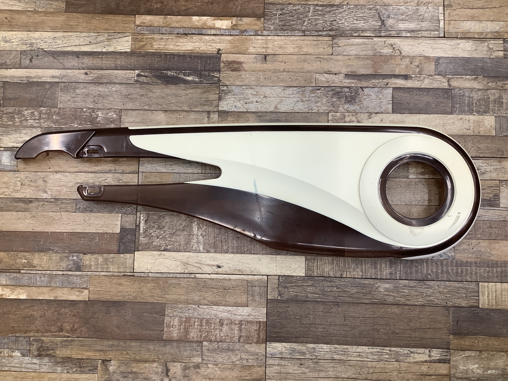 L56 Panasonic ViVi DX パナソニック ビビ・DX(BE-ELD632F2)26インチ 電動アシスト自転車 チェーンカバー 中古品